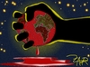 Cartoon: earth is bleeding (small) by johnxag tagged johnxag,earth,problem,environment,bleeding