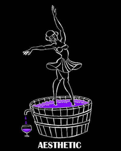 Cartoon: Aesthetic... (medium) by berk-olgun tagged aesthetic