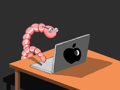 Cartoon: Apple... (medium) by berk-olgun tagged apple