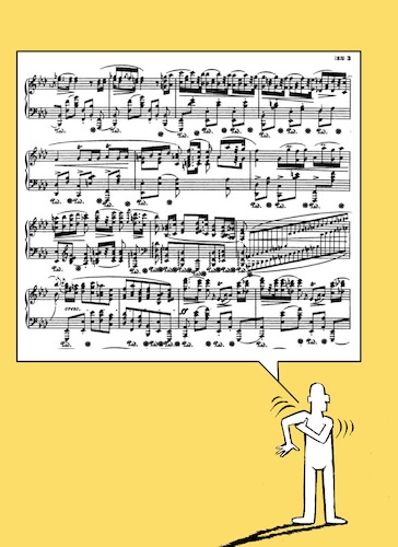 Cartoon: Armpit Concerto... (medium) by berk-olgun tagged armpit,concerto