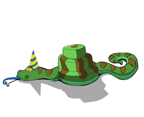 Cartoon: Birthday Cake... (medium) by berk-olgun tagged birthday,cake
