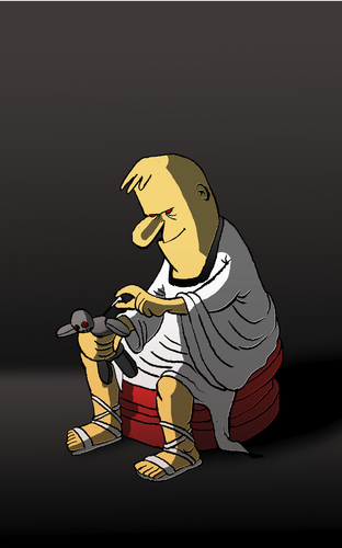 Cartoon: Brutus Syndrome... (medium) by berk-olgun tagged brutus,syndrome