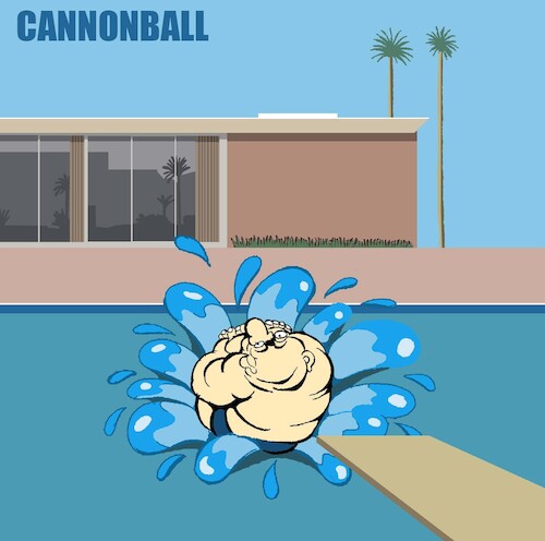 Cartoon: Cannonball... (medium) by berk-olgun tagged cannonball