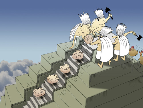 Cartoon: Capitalism... (medium) by berk-olgun tagged capitalism