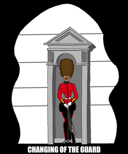 Cartoon: Changing of the Guard ... (medium) by berk-olgun tagged changing,of,the,guard