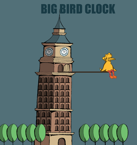 Cartoon: Clock Tower... (medium) by berk-olgun tagged clock,tower