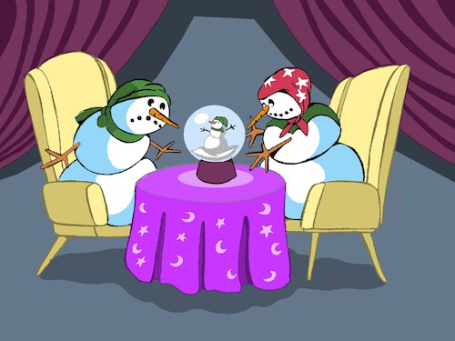 Cartoon: Crystal Ball... (medium) by berk-olgun tagged crystal,ball