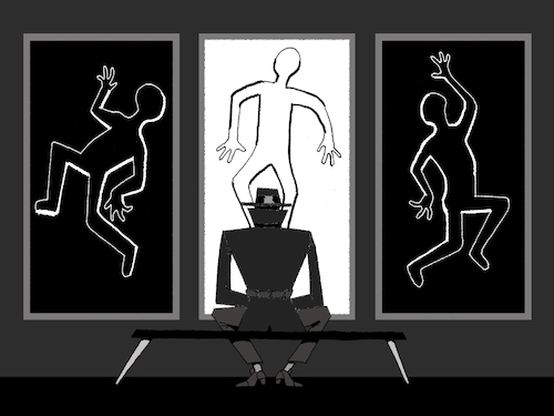 Cartoon: Detective... (medium) by berk-olgun tagged detective