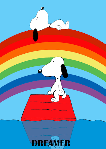 Cartoon: Dreamer... (medium) by berk-olgun tagged dreamer