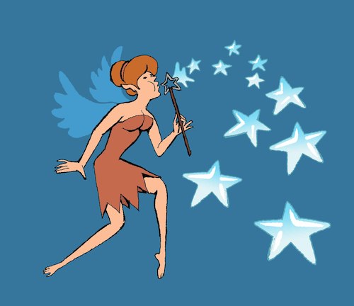 Cartoon: Fairy... (medium) by berk-olgun tagged fairy