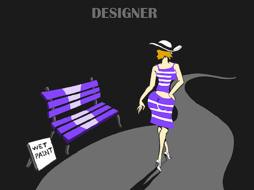Cartoon: Fashion Designer... (medium) by berk-olgun tagged fashion,designer