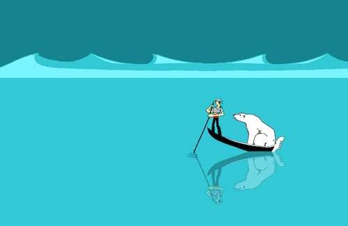 Cartoon: Global Warming... (medium) by berk-olgun tagged global,warming