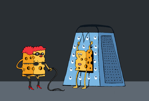 Cartoon: Grater... (medium) by berk-olgun tagged grater