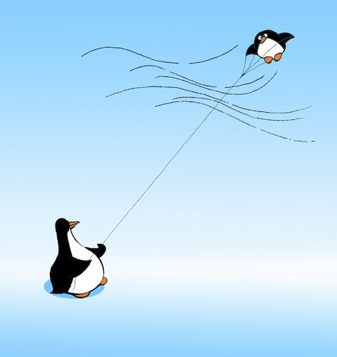 Cartoon: Happy Kite... (medium) by berk-olgun tagged kite,happy