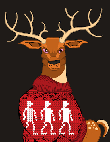 Cartoon: Human Sweater... (medium) by berk-olgun tagged human,sweater
