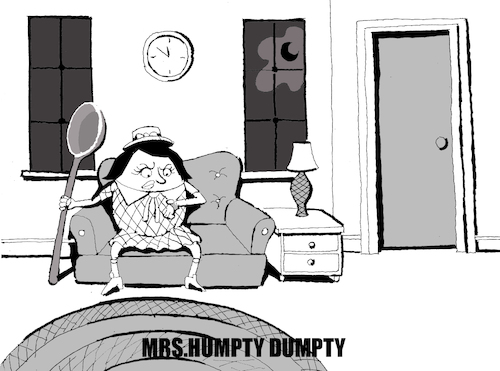 Cartoon: Humpty Dumpty... (medium) by berk-olgun tagged humpty,dumpty