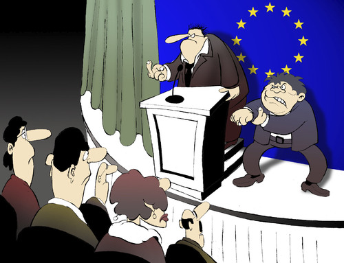 Cartoon: Interpreter... (medium) by berk-olgun tagged interpreter