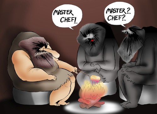 Cartoon: Master Chef... (medium) by berk-olgun tagged master,chef