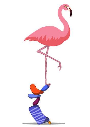Cartoon: Master of Balancing... (medium) by berk-olgun tagged master,of,balancing