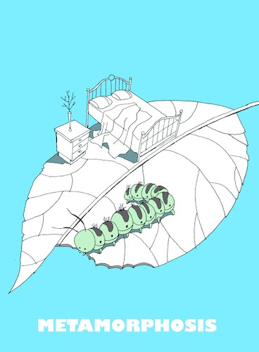 Cartoon: Metamorphosis... (medium) by berk-olgun tagged metamorphosis
