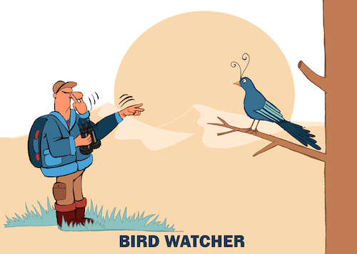 Cartoon: My Eyes on You... (medium) by berk-olgun tagged my,eyes,on,you