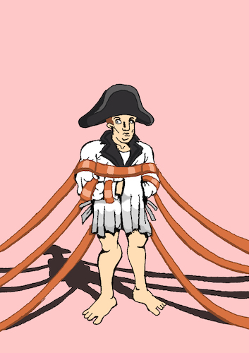 Cartoon: Napoleon... (medium) by berk-olgun tagged napoleon