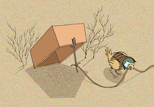 Cartoon: No Comment... (medium) by berk-olgun tagged no,comment