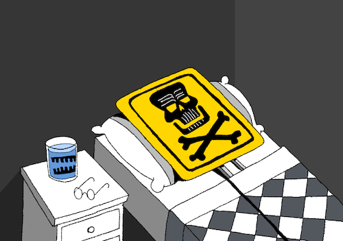 Cartoon: Old Danger Zone... (medium) by berk-olgun tagged old,danger,zone