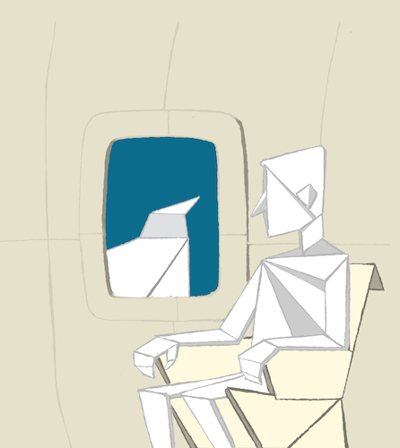 Cartoon: Paper Plane... (medium) by berk-olgun tagged paper,plane