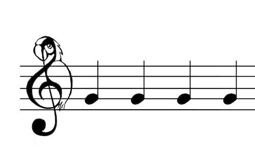 Cartoon: Parrot... (medium) by berk-olgun tagged parrot