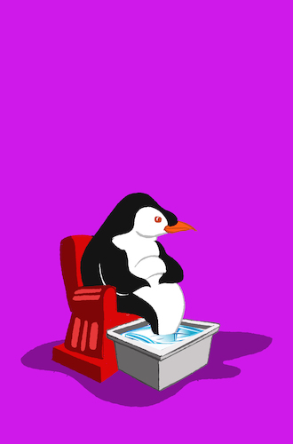 Cartoon: Penguin... (medium) by berk-olgun tagged penguin