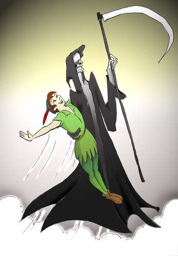 Cartoon: Peter Pan.. (medium) by berk-olgun tagged peter,pan