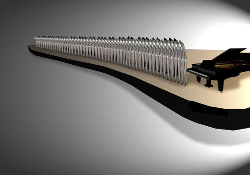 Cartoon: Pianist.. (medium) by berk-olgun tagged pianist
