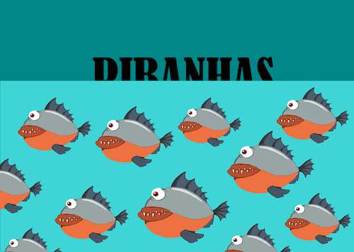 Cartoon: Piranhas... (medium) by berk-olgun tagged piranhas