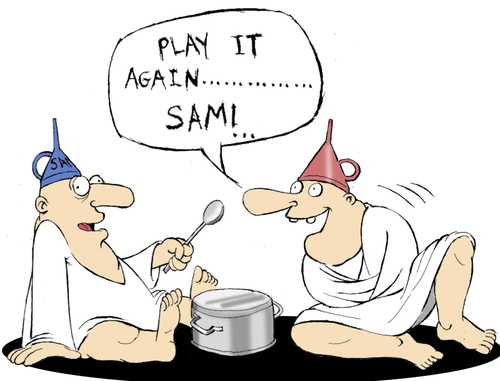 Cartoon: SAM... (medium) by berk-olgun tagged sam