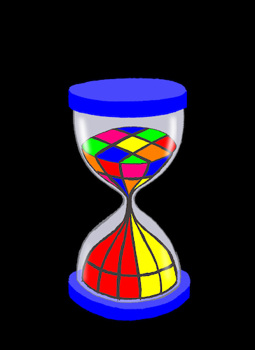 Cartoon: Sand Clock... (medium) by berk-olgun tagged sand,clock
