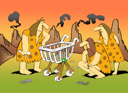 Cartoon: Shopping Madness... (medium) by berk-olgun tagged shopping,madness