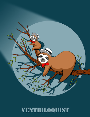 Cartoon: Sloth... (medium) by berk-olgun tagged sloth
