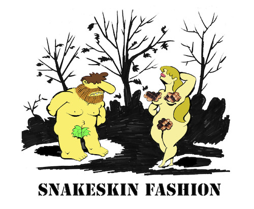 Cartoon: Snakeskin... (medium) by berk-olgun tagged snakeskin