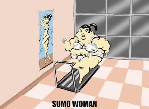 Cartoon: Sumo... (medium) by berk-olgun tagged sumo