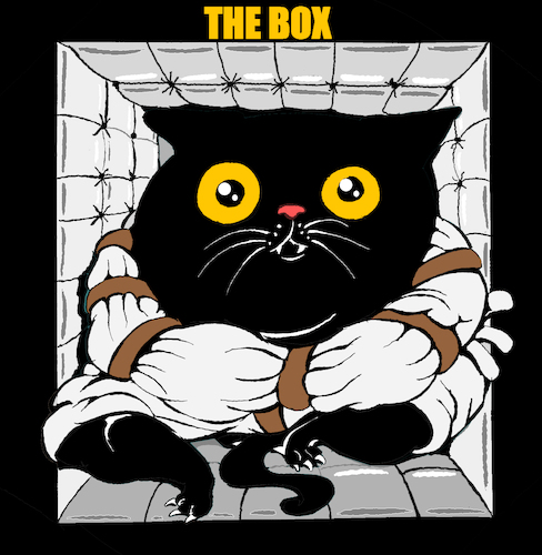 Cartoon: The Box... (medium) by berk-olgun tagged the,box