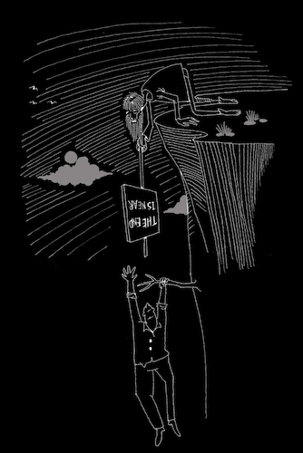 Cartoon: The End Is Near... (medium) by berk-olgun tagged the,end,is,near