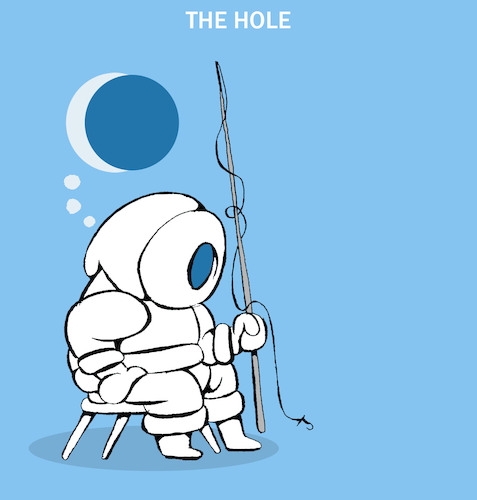 Cartoon: The Hole... (medium) by berk-olgun tagged the,hole