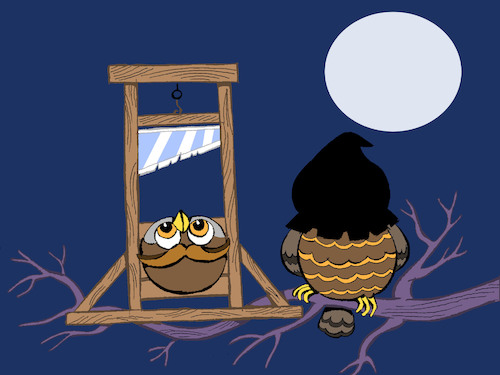 Cartoon: The Owl... (medium) by berk-olgun tagged the,owl