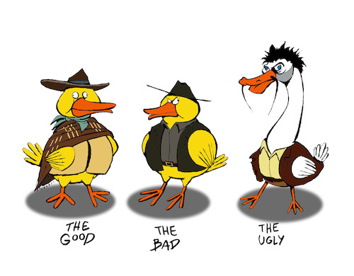 Cartoon: The Ugly Duckling... (medium) by berk-olgun tagged the,ugly,duckling