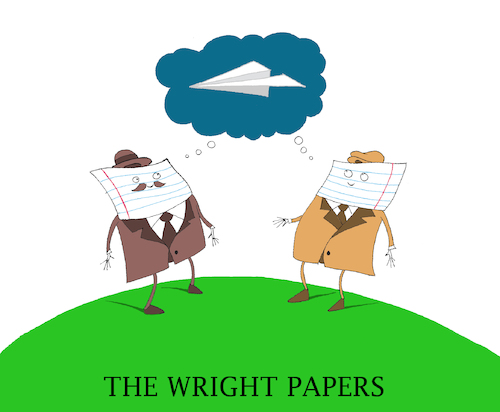 Cartoon: The Wright Papers... (medium) by berk-olgun tagged the,wright,papers
