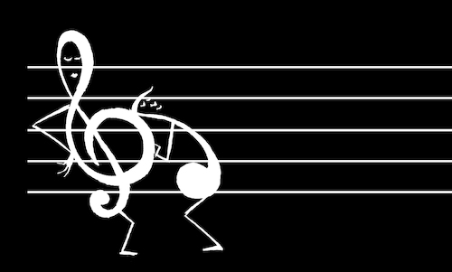 Cartoon: Treble Clef... (medium) by berk-olgun tagged treble,clef