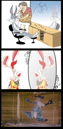 Cartoon: Who Framed Roger Rabbit 2... (medium) by berk-olgun tagged who,framed,roger,rabbit