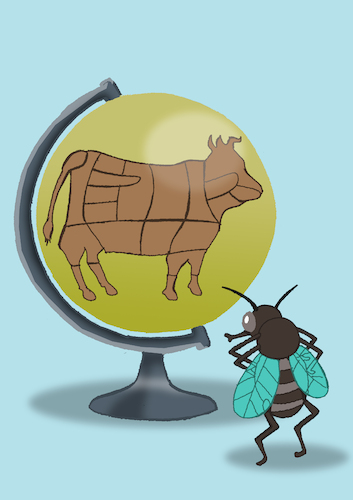 Cartoon: World Globe... (medium) by berk-olgun tagged world,globe