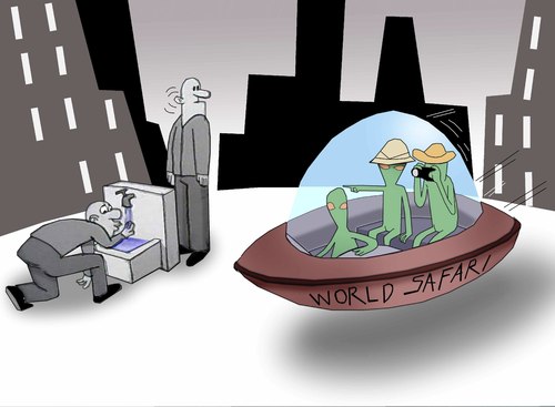 Cartoon: World Safari.. (medium) by berk-olgun tagged world,safari
